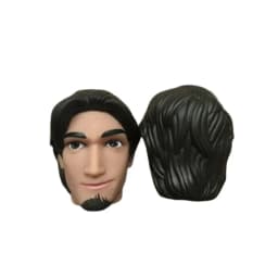 1/6 Vintage Doll Heads Princess For 30cm Solid Male Soldier Sculpt Female Children Playing Birthday Gifts