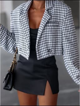 Sexy Split Short Skirt Women's Solid Color Mini Skirt Fashion Casual Autumn Black Skirt