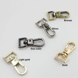 10-50-100pcs DIY hand leather bags hardware accessories hook deduction key chain dog buckle Leash Swivel Hook Buckle Trigger