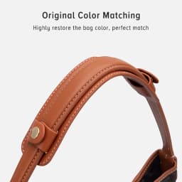 CRAZYSMITH Bag Strap Decompression Shoulder Pad For Goyard Wide Leather Shoulder Handle Fixing Clip Anti-slip Bag Accessories