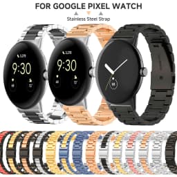 Stainless Steel Strap For Google Pixel Watch 4 3 41mm 45mm Replace Bracelet For Google Pixel Watch 1 2 3 Band Accessory No Gaps