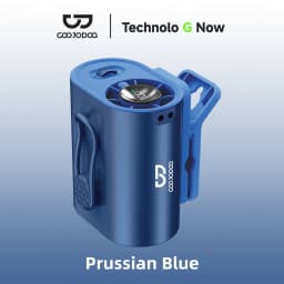 3600mAh Waist Fan with Wind Speed 11m/s, Running Time 9 Hours, 360° Adjustable 100 Levels Suitable for Outdoor Travel Stroller