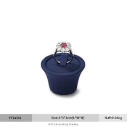 Oirlv Ring Display Stand Jewelry Display Props Display Tray Accessory Display Rack Live Streaming Ring Props