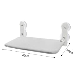 New Suction Cup Cat Hammock Foldable Hammock Suspended Nest Cat Bed Balcony Window Glass Pet Furniture and Beds Cat Supplies