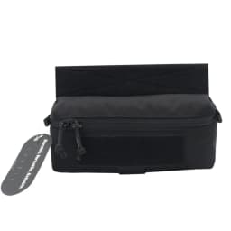 VULPO Tactical Vest Chest Dangler Drop Pouch Mini Abdominal Dump Drop Pouch Fanny Pack For JPC CPC MK3 MK4 Plate Carrier Storage