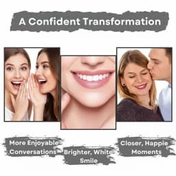 Purple Teeth Whitening Powder - Charcoal Deep Clean & Stain Removal, Fresh Breath, Winter Oral Care for a Brighter Smile