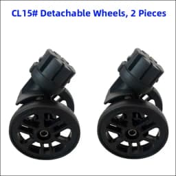 Universal Wheel Luggage Tool Box Wheel Bag Accessories Travel Suitcase Foot Wheel Luggage Carryon Spinner Wheel Removal
