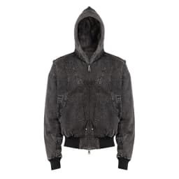 FEWQ American Style High Street Solid Color Washed Men's Plush Thick Cotton Clothing Casual Canvas Jacket 2026 Autumn New