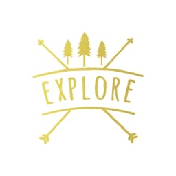 Explore In The Forest Cars Decals Tree Silhouette Vinyl Car Stickers For Computer Laptop Or Car Decoration