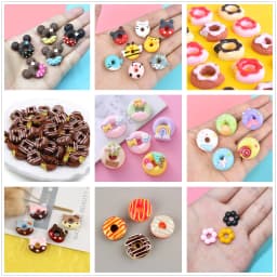 1:12 Doll House Decration Accessories Mini Food Coffee Drink Ice Cream Wine Cup Bottle
