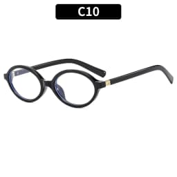 Oval Shape Women's Reading Glasses Frame Luxury Brand Vintage Retro Leopard Eyeglasses Men Anti Blue Light Presbyopia Eyewear