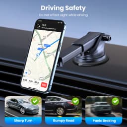TOPK Magnetic Car Phone Holder Mount Magnet Smartphone Mobile Stand Cell GPS Support In Car For iPhone 14 13 12 Xiaomi Samsung