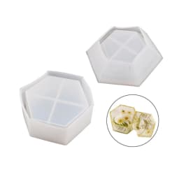 DIY Crystal Epoxy Resin Jar Mold Storage Box Lid Silicone Mould for DIY Jewelry Making Candy Box Container Casting Tool