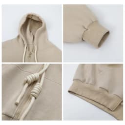 CHIC VEN Women's Hoodies Sweatshirts Casual Solid Loose Drawstring Jackets Korean Female Clothes Streetwear Spring New 2024