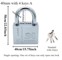 1PCS Heavy Padlock Dormitory Cabinet Drawer Anti-theft Lock Waterproof Rust Proof Small Latch Door Single Open Padlock