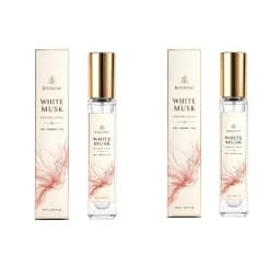 15ml White Musk Women's Eau De Toilette, Compact High-End Glass Spray Bottle, Women's Fragrance, Fresh and Clean, Not Sweet, but with a Light Fragrance, Suitable for Daily Use, Work, Fitness, and Shopping, Also Perfect for Holidays to Give to a Special Person