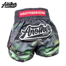 Fire Snake Muay Thai Shorts Quick Dry Elastic Waist Boxing Fight Shorts for Kickboxing MMA Gym Sparring Training Daily Bottoms