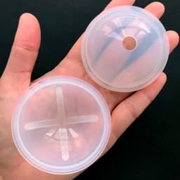 3D Sphere Ball Silicone Mold Round Clear Mould for UV Resin Epoxy Resin Craft Supplies Flowers Preservation for Home Decor