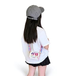 Cute Cartoon Print Crossbody Wallet Small Storage Bag for Kindergarten Students Birthday Gift