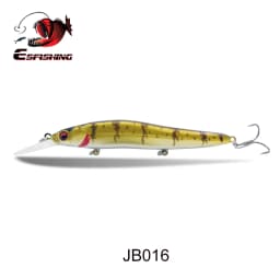 ESFISHING Jerkbait Minnow Lure 11cm 14g Dive 0-2.2m Floating Leurre Souple Hard Bait Peche Fishing for Perch Pike Bass