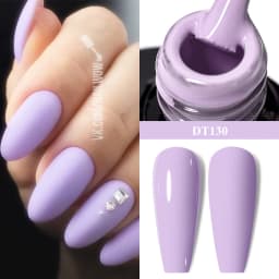 MEET ACROSS 7ml Orange Red Pink Gel Nail Polish Laser Sparkling Soak Off Semi Permanent Nail Art UV Gel Varnishes Spring Summer