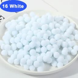 30-300Pcs Soft Pom Poms Fluffy Balls Pompon Mixed 40Colors Pompom Fur Ball for Kids DIY Craft Wedding Decor 8/10/15/20/25/30mm