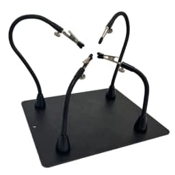 30cm 15cm Magnetic Full Metal Single Arm Spare Part for Third Hand Soldering Station Helping Hands Heat Gun Bracket Welding Tool