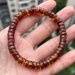 Original Amber Bracelets for Unisex New Genuine Irregular Beads Natural Black Medical Green Healing Jewelry Factory Unique Gift