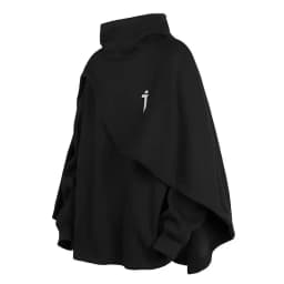 Autumn And Winter Embroidery Functional Cape Hoodies For Men And Women Hooded Fake Two-piece Pullover Cloak