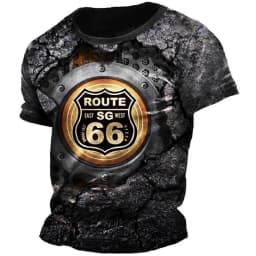 Vintage T Shirts for Men 3D Print American Tops Short Sleeve Oversized Hip Hop O-Neck Cotton T-Shirts Men Clothing Camiseta 6XL