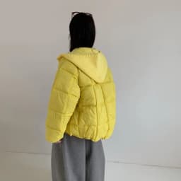 2026 Winter New Solid Color Long-sleeved Cotton Jacket Women's Fashion Versatile Hooded Bread Loose Korean Version Thick Coat