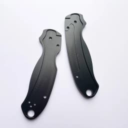 1pair Customize Aluminum Alloy Grip Handle Scales for Genuine Spider Para 3 C223 Knife with Radial Pattern Modification Parts