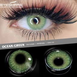 EYESHARE 1 Pair Color Contact Lenses for Eyes Beautiful Pupil Contact Lens Yearly Use Cosmetic Beauty Eye Lenses Colored Lenses