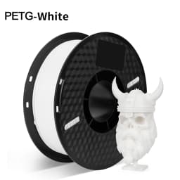Kee Pang PETG 3D Printer Filament 1.75mm Plastic Material Black White Color PETG 3D Filament Consumables 1KG/2.2LBS