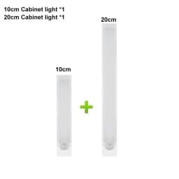 10-50cm USB Rechargeable LED Bar Lights Motion Sensor Night Light Portable Induction for Kitchen Cabinet Wardrobe Hallway