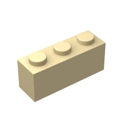 MOC 3622 High-Tech Accessories 1x3 Bicks Normal Bricks 20PCS Model Building Building Blocks Educational Toys Gifts Technical Toy