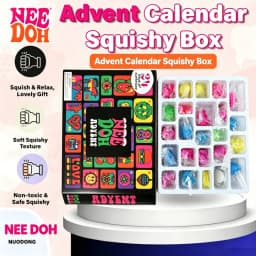 2026 NEEDOH Advent Calendar for Kids 24 Day 3D PVC Dolls Christmas New Year Countdown Surprise Gift**