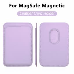 Luxury For Magsafe Magnetic Leather Wallet Case For iPhone 16 17 18 14 Pro Max 15Pro S26 Card Holder Phone Bag Cover Accessories