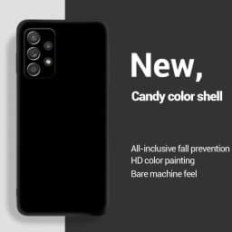 Liquid Silicone Soft Case for Samsung Galaxy A52 A72 A13 A23 A33 A53 A73 A04 A04S A04E A14 A24 A34 A54 A22 A32 5G Cover Fundas