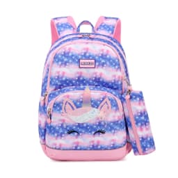 Cartoon Unicorn 3 Piece Set School Bags For Girls Boys Kids Space Backpack Primary School Students Backpack With Lunch Box