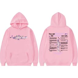 Kai Azer I Love You in Powerless Graphic Sweatshirts Men Women Vintage Hip Hop Classic Hoodie Hot Sale Oversized Hipster Hoodies