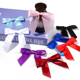 10-50pcs Colorful Twist Tie Bows Satin Ribbon Bow For Food Gift Packaging Sealing DIY Wedding Christmas Party Decoration