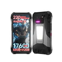 Unihertz Tank X Rugged Phone by 8849 Support 1080P Projector 220 Lumens Android 15 5G 17600mAh 32GB 512GB Dimensity 8200 50MP