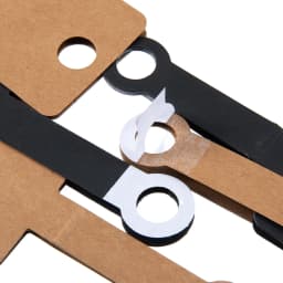 50pcs Adhesive Flodable Display Card Necklace Bracelet Hanging Price Tag for Jewelry Display&Packaging