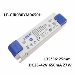 LiFud LED Driver 8W-60W High PF Transformer LF-GIRxxxYM YS Series 350mA 800mA 900mA 1000mA 1300mA 1400mA 1500mA
