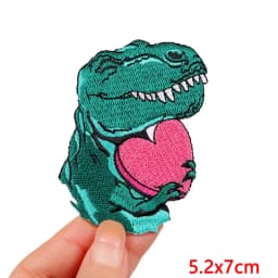 Animal Cat Possum Fox Patch Cartoon Embroidery Patch Iron On Patches For Clothing Thermoadhesive Patches On Clothes Sewing Badge