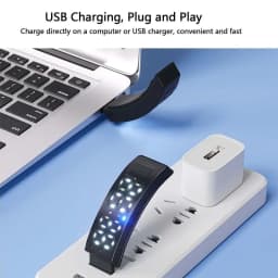 LED Digital Alarm Clock Watch Adjustable Snooze-proof Alarm Bracelet with Running Pedometer Waterproof Vibrating Alarm