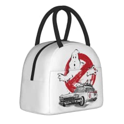 Ghostbuster Insulated Lunch Bag Cooler Bag Reusable,Meal Container High Capacity Tote Lunch Box Food Storage Bags