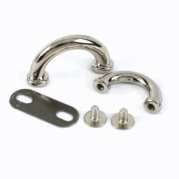 10Pcs Deepeel 14/17mm Metal Bag Arch Bridge D Ring Buckle Strap Hook DIY Handbag Hardware Belt Leather Repair Accessories