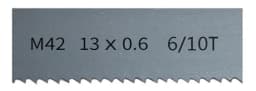 1Pc Customizable Professional M42 Bi-Metal Bandsaw Blades Various Pitches 1085-1840mm*13mm*0.6mm for Cutting Metal and Hardwood